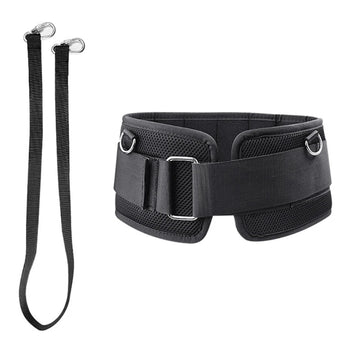 Weight Lifting Belt With Strap Sports Dip Belt for Bodybuilding, Powerlifting