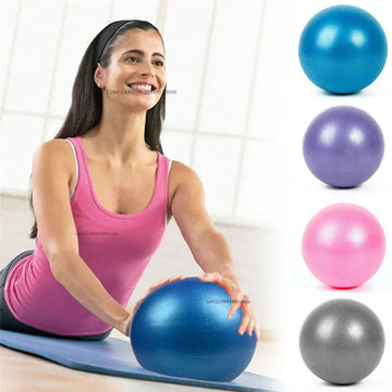25CM New Yoga Pilates Ball Exercise Gymnastic Fitness Balance Gym Core Indoor Training Mini Balls Small Therapy Improves